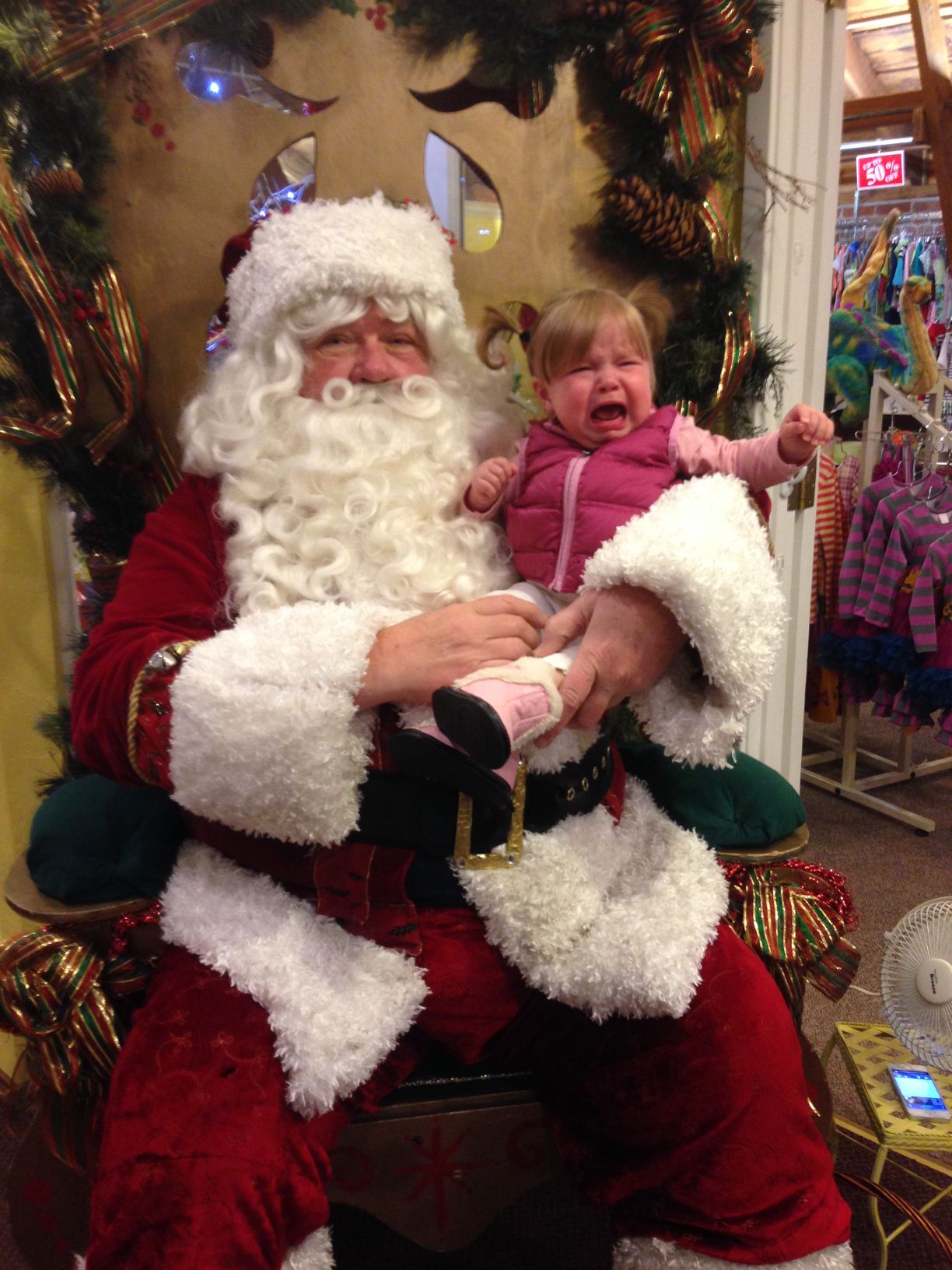 Scared of Santa